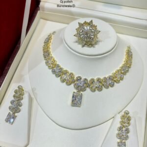 Necklace Set With Adjustable Ring