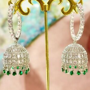 Silver Pallate Jhumki