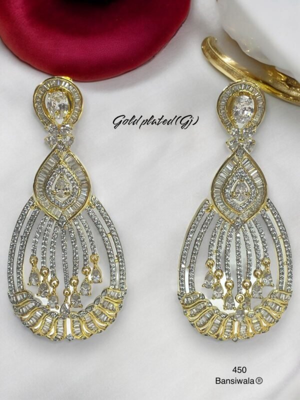 Gold pallet Earrings