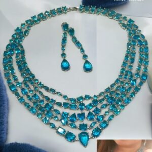 Blue Necklace Design Sets