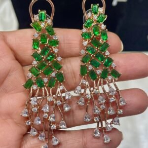 Long AD Rosegold Earing