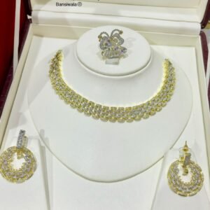 Necklace Set With Adjustable Ring