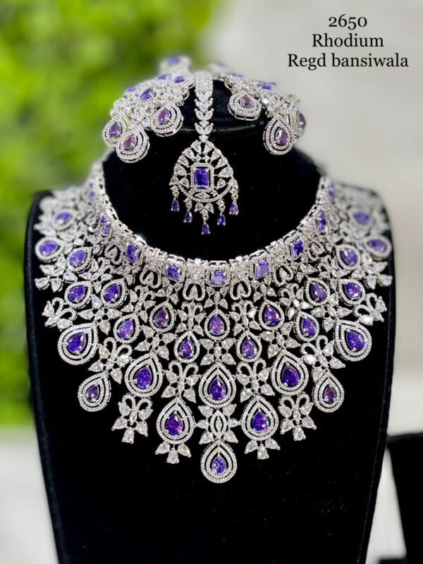 AD Next To Real Diamonds Chokar Set