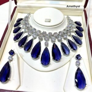 AD Next To Real Diamonds Chokar Set