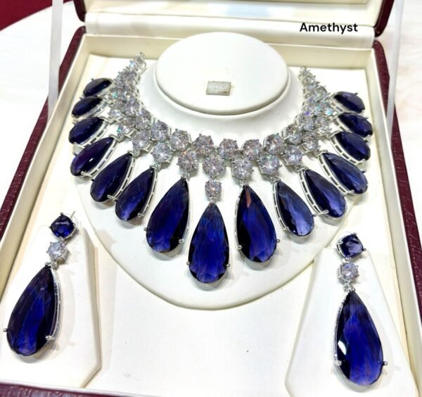 AD Next To Real Diamonds Chokar Set