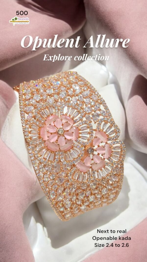Opulent Allure Bracelet Rosegold Polish