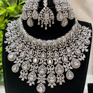 AD Next To Real Diamonds Chokar Set