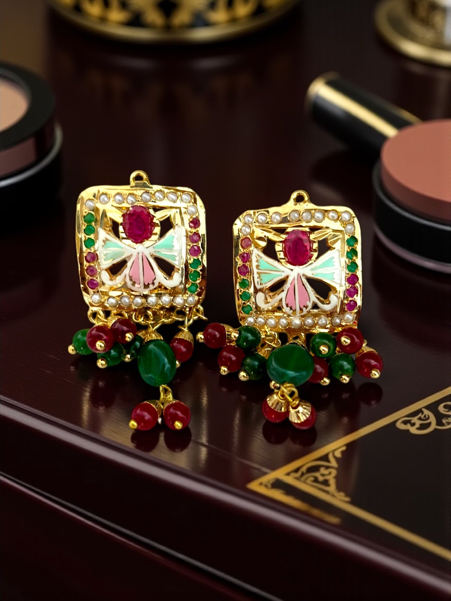 Gram Gold Statement Studs