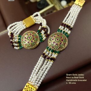 Statement Jadau Bracelet