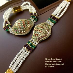 Statement Jadau Bracelet