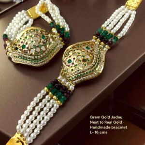 Statement Jadau Bracelet