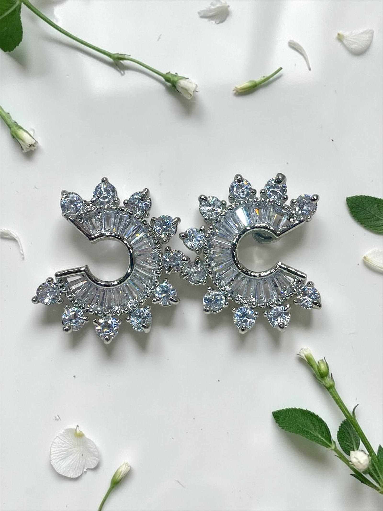 American Diamond Studs For Women